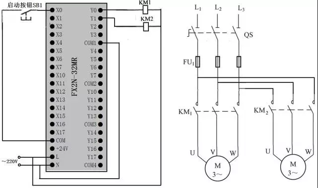 1641785290856811.png 多定時(shí)器組合控制的PLC線路與梯形圖.png